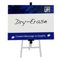 Dry Erase Easel Poster Stand - 24" x 36" Printed Poster